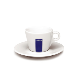 Lavazza Kaffeetasse mit Unterteller